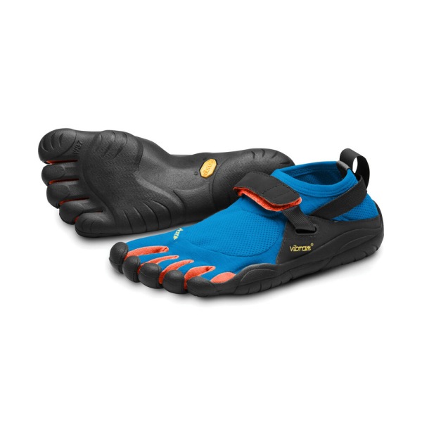 Panske Botasky Vibram Slovensko - FiveFingers KSO Modre / Oranžové | 9013YCVQR